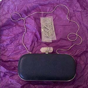 Marchesa Blue clutch